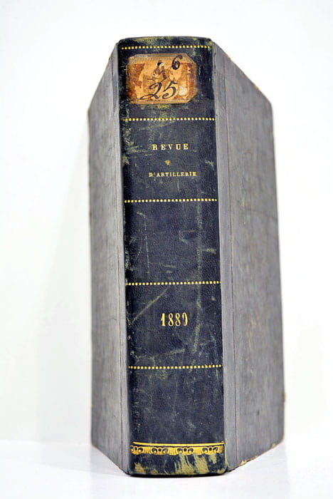 REVUE D'ARTILLERIE. Paraissant le 15 de chaque mois.