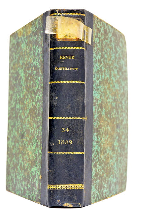 REVUE D'ARTILLERIE. Paraissant le 15 de chaque mois. 17ème année.