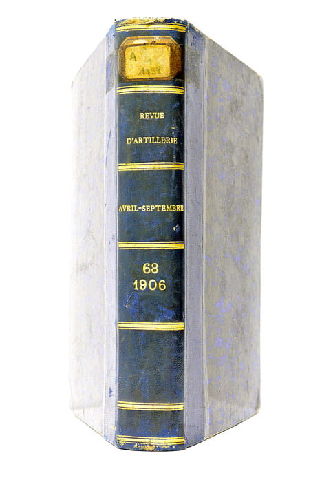 Revue d'artllerie. Tome 68. (Avril - Septembre 1906).
