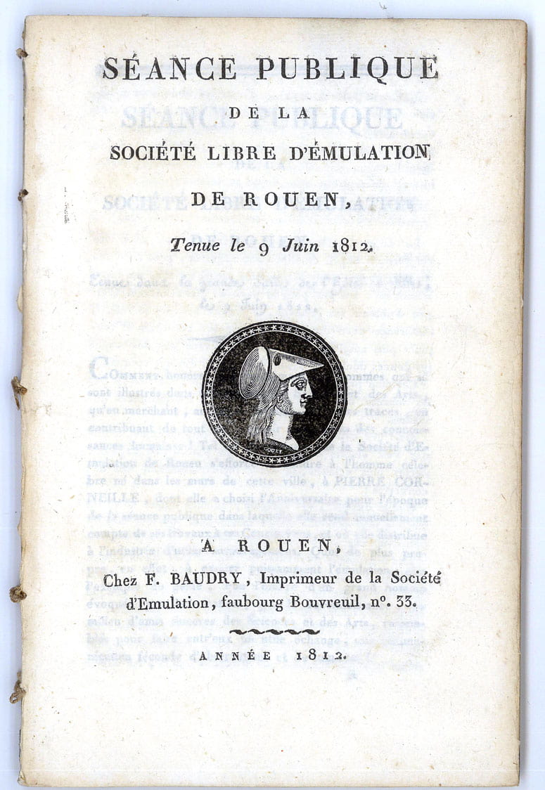SÉANCE publique de la Société Libre d'Émulation de Rouen. Tenue …