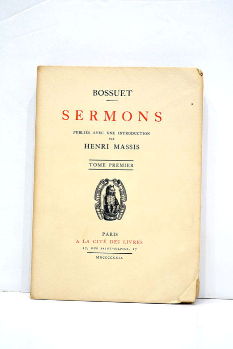 Sermons. Tome premier.