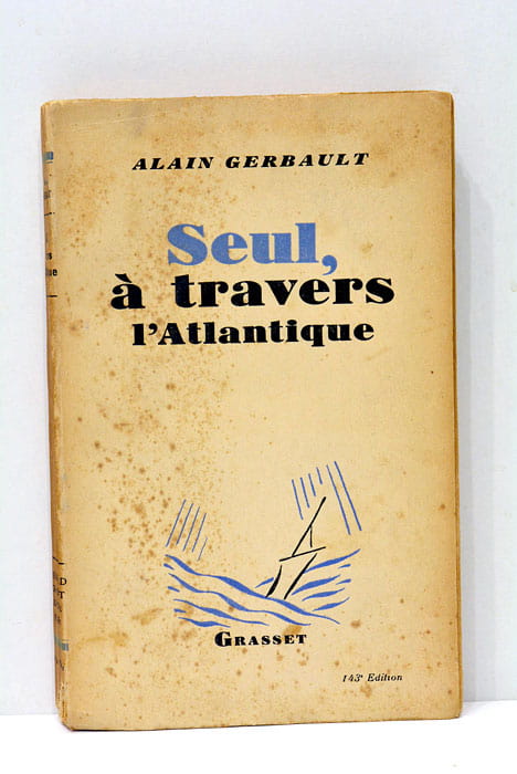 Seul à travers l'Atlantique.