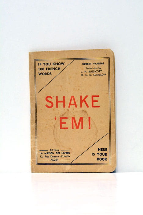 Shake 'em ! Something really new in phrase books.