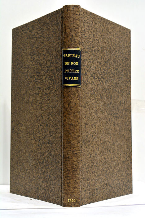 Tableau de nos poètes vivans, par ordre alphabétique. Année 1790.