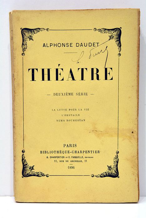 THEATRE, deuxième série. La lutte pour la vie, l'Obstacle, Numa …