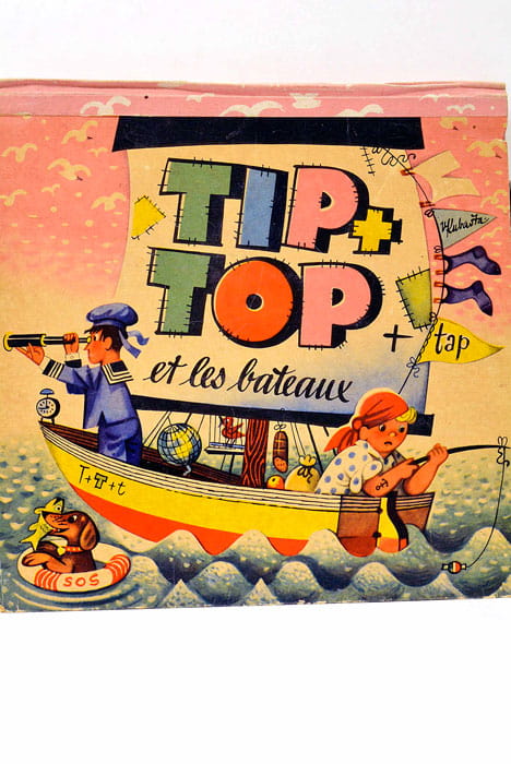 Tip + Top + Tap et les bateaux.