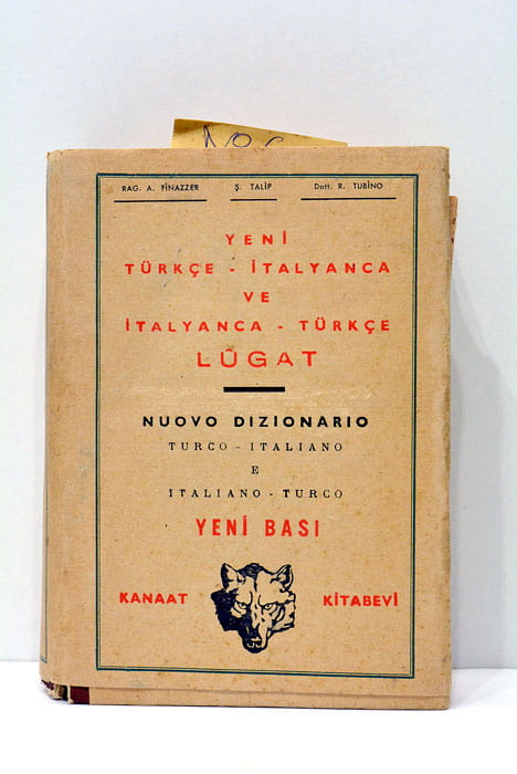 Türkçe - Italyanca. Yeni lûgat. Yeni basi.