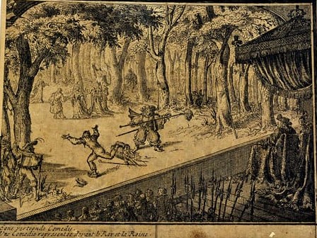 Une Comedie representée devant le Roy et la Reine. Eene …