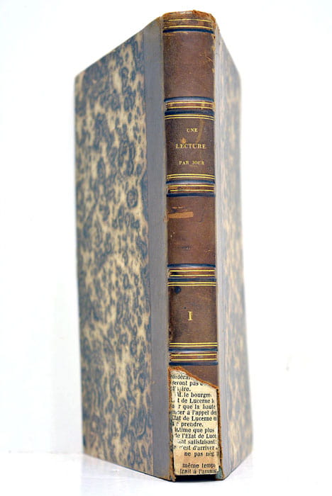 Une lecture par jour.