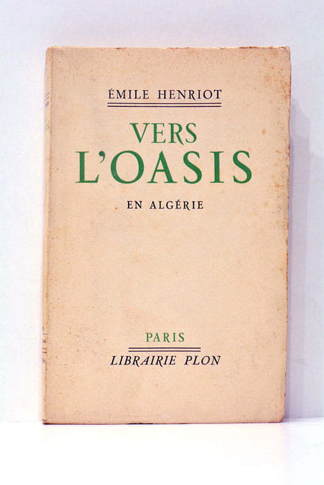 Vers l'Oasis en Algérie.