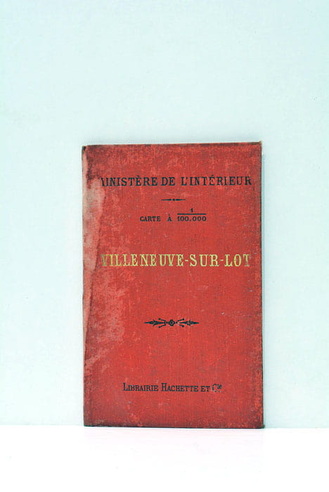 Villeneuve-sur-lot. Carte à 1/100.000.