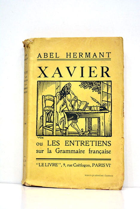 Xavier ou les entretiens sur la Grammaire française.