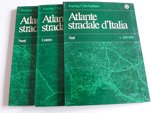 ATLANTE STRADALE D'ITALIA 3 VOLUMI 1 Nord 2 Centro 3 …