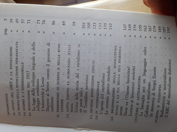 SCELTA DI SCRITTI 1905 - 1940