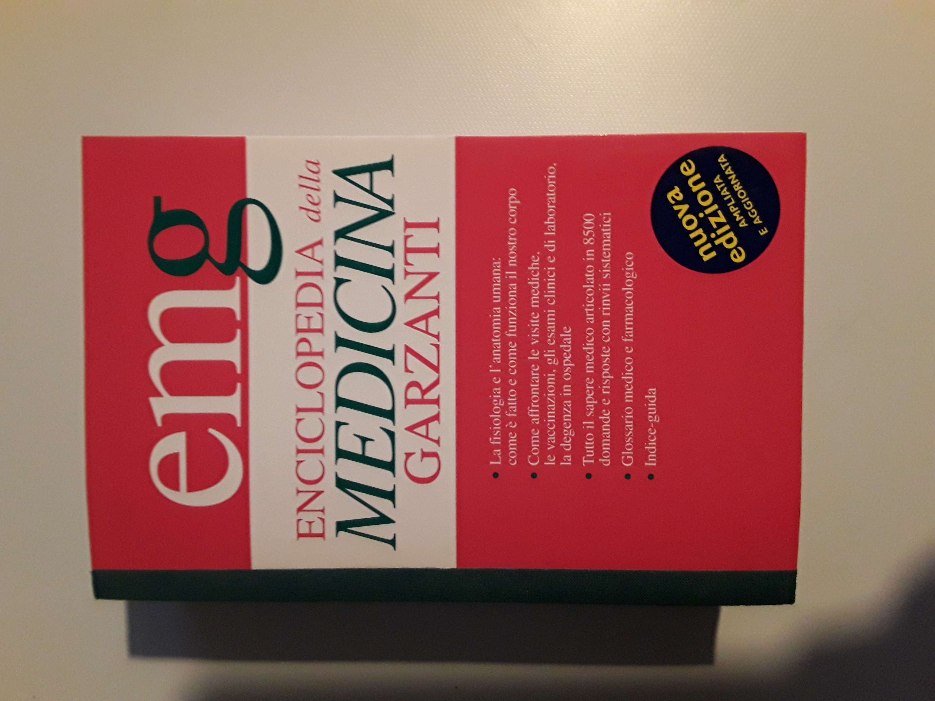 ENCICLOPEDIA DELLA MEDICINA GARZANTI MILANO GARZANTI 1998