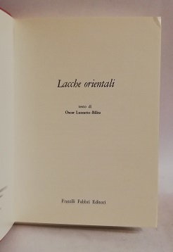 LACCHE ORIENTALI.