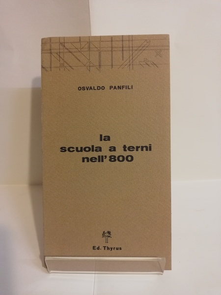 LA SCUOLA A TERNI NELL'800.