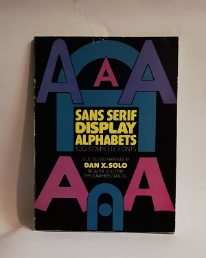 SANS SERIF DISPLAY ALPHABETS.