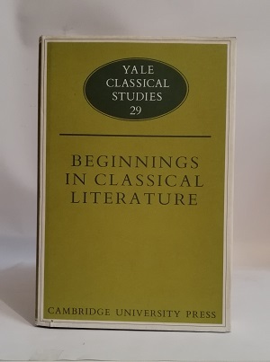 BEGINNINGS IN CLASSICAL LITERATURE.