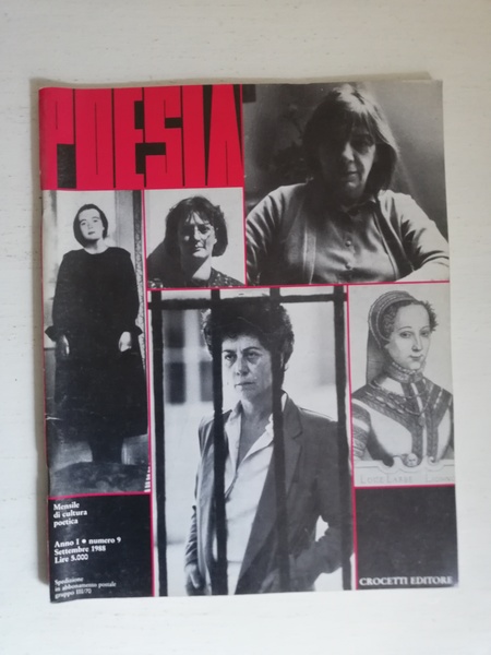 POESIA N. 9 ANNO I