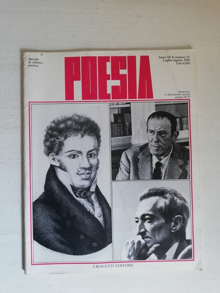 POESIA N. 31 ANNO III