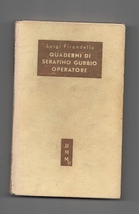 QUADERNI DI SERAFINO GUBBIO OPERATORE.