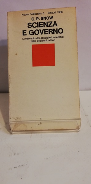 SCIENZA E GOVERNO.
