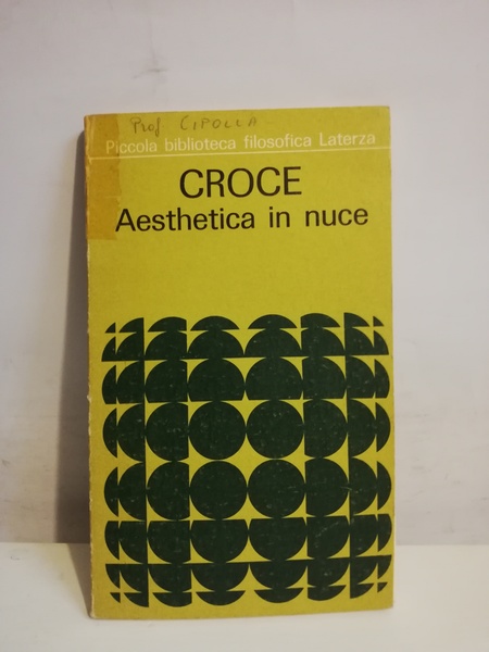 AESTHETICA IN NUCE.