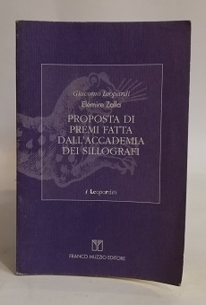 PROPOSTA DI PREMI FATTA ALL'ACCADEMIA DEI SILLOGRAFI.
