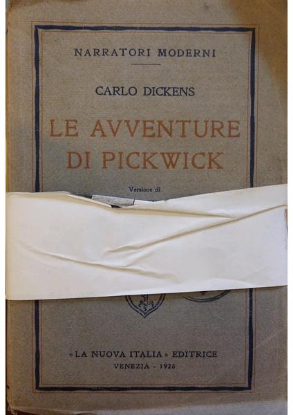 LE AVVENTURE DI PICKWICK. VERSIONE DI S. SPAVENTA FILIPPI.