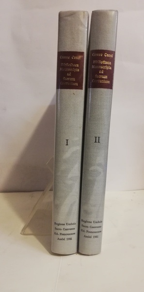 BIBLIOTHECA MANUSCRIPTA AD SACRUM CONVENTUM ASSISIENSEM - 2 VOLUMI