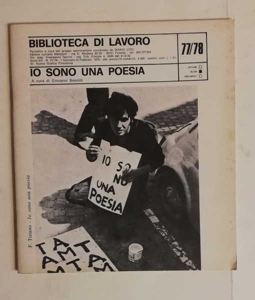 BIBLIOTECA DI LAVORO. N. 77/78 (1 Gennaio – 10 Febbraio …