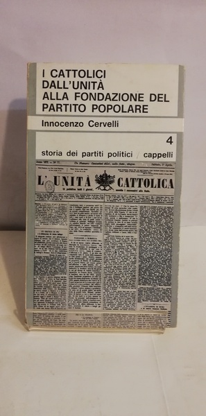 I CATTOLICI DELL'UNITÀ ALLA FONDAZIONE DEL PARTITO POPOLARE