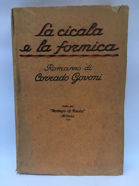 LA CICALA E LA FORMICA.