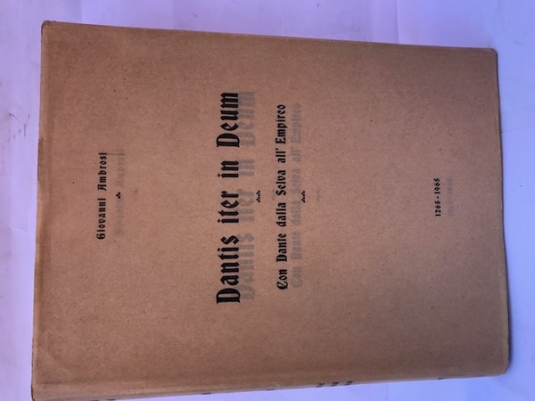 DANTIS ITER IN DEUM.