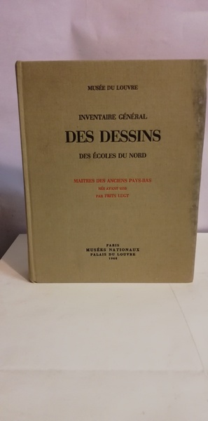 INVENTAIRE GENERAL DES DESSINS DES ECOLES DU NORD.