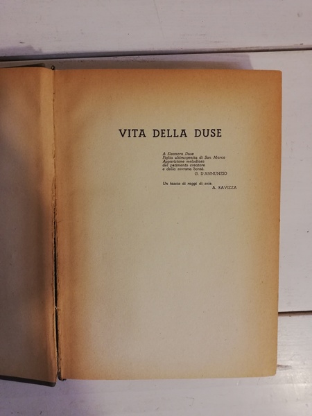 VITA DI ELEONORA DUSE.
