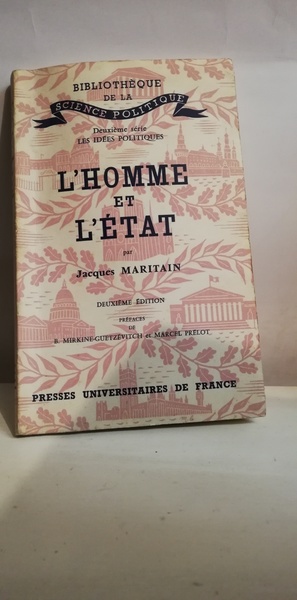 L'HOMME ET L'ETAT
