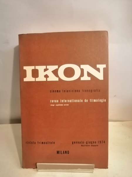 IKON. cinema televisione iconografia. SERIE PRIMA - gennaio - giugno …