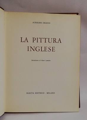 LA PITTURA INGLESE.