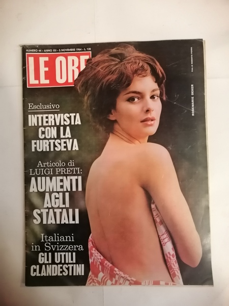 RIVISTA LE ORE - NUMERO 44 - ANNO XII - …