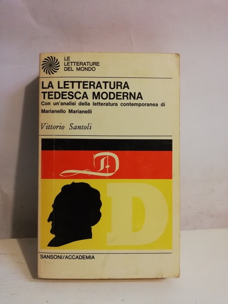 LA LETTERATUTA TEDESCA MODERNA.