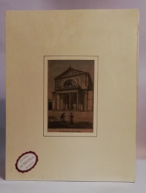 LA MADONNA DELLA STELLA. STAMPA ANTICA AUTENTICA.