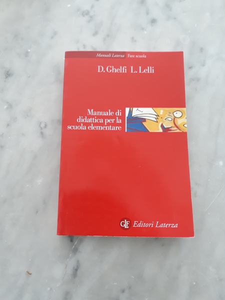 MANUALE DI DIDATTICA PER LA SCUOLA ELEMENTARE.