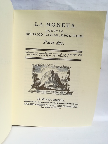 LA MONETA OGGETTO ISTORICO CIVILE E POLITICO.