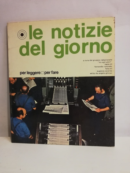 LE NOTIZIE DEL GIORNO.