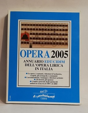 OPERA 2005. ANNUARIO EDT/CIDIM.