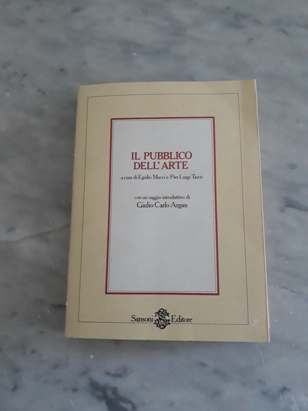 IL PUBBLICO DELL’ARTE.