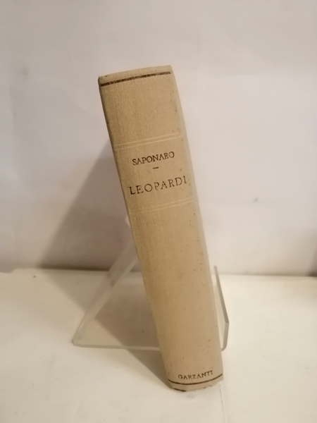 LEOPARDI. CON 23 ILLUSTRAZIONI. TERZA EDIZIONE.