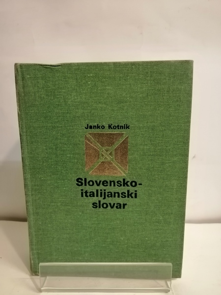 SLOVENSKO-IATLIJANSKI SLOVAR. VOCABOLARIO SLOVENO ITALIANO